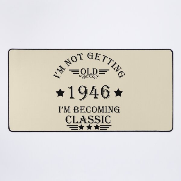 Item preview, Born in 1946 vintage 80th birthday gift designed and sold by Alexaltay.