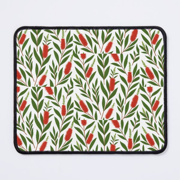 Item preview, Red Bottlebrush Flower Pattern – Australian Native Floral Design designed and sold by GraceCreation.