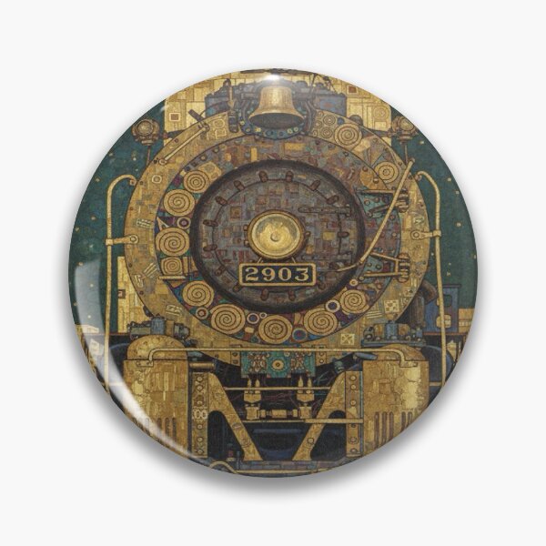 Item preview, Gilded locomotive designed and sold by SLAPPE.