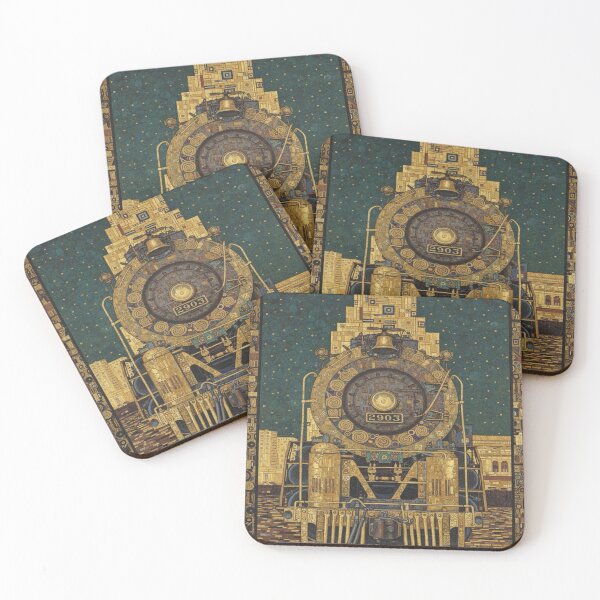 Item preview, Gilded locomotive designed and sold by SLAPPE.