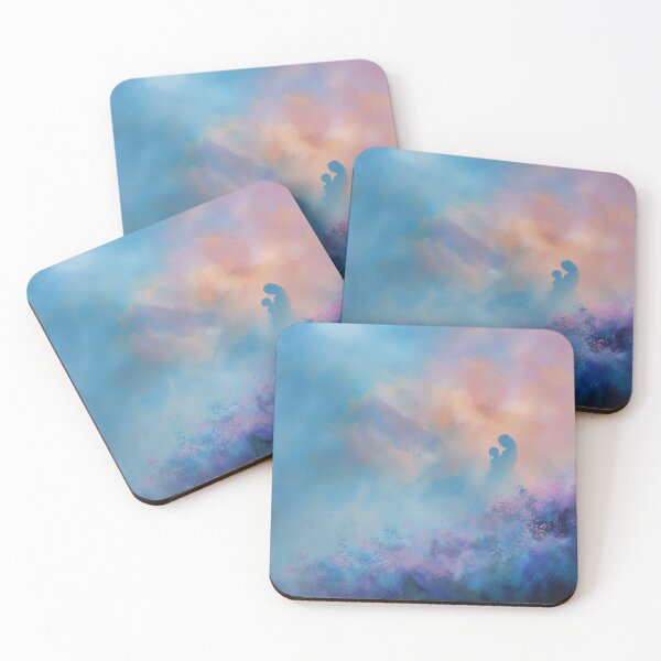 Item preview, Sky Embrace — Mother and Child Silhouette in Dreamlight designed and sold by solynneart.