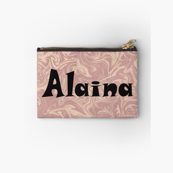 Item preview, Alaina Name Design - Cute Font, Minimalist, with Black Lettering :) designed and sold by Myriel-Myriel.