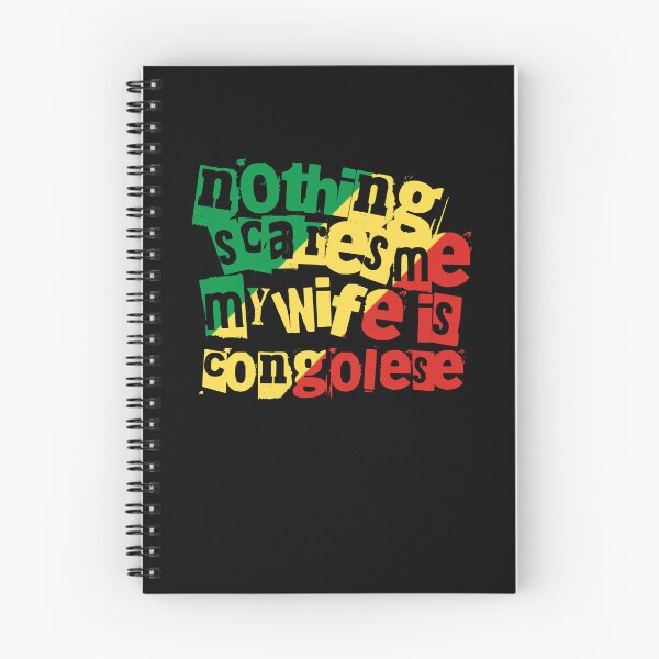 Item preview, Republic Congo Nothing Scares Me My Wife Is Congolese Funny designed and sold by chrisrivait.