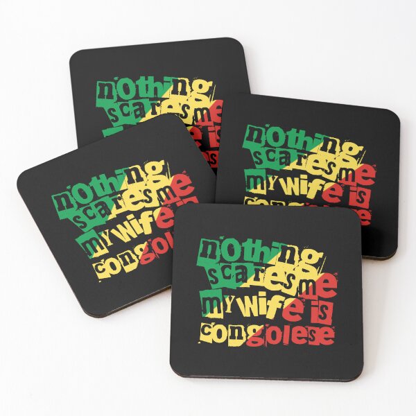Item preview, Republic Congo Nothing Scares Me My Wife Is Congolese Funny designed and sold by chrisrivait.