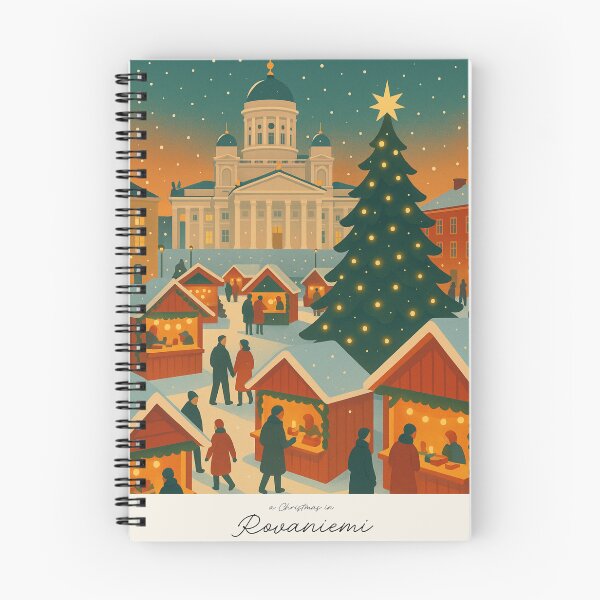 Item preview, Rovaniemi at Christmas designed and sold by Findmeifyoucan.