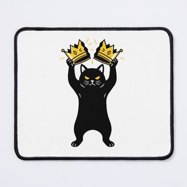 Item preview, The Black Cat and the Broken Crown - No Kings in America designed and sold by Felinefinesse.