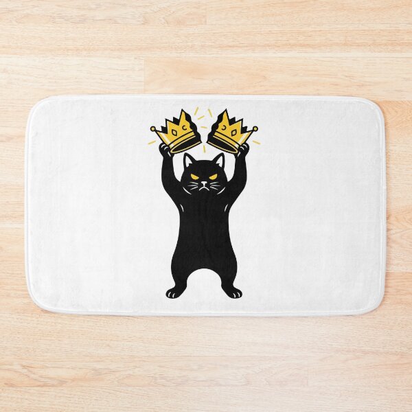 Item preview, The Black Cat and the Broken Crown - No Kings in America designed and sold by Felinefinesse.