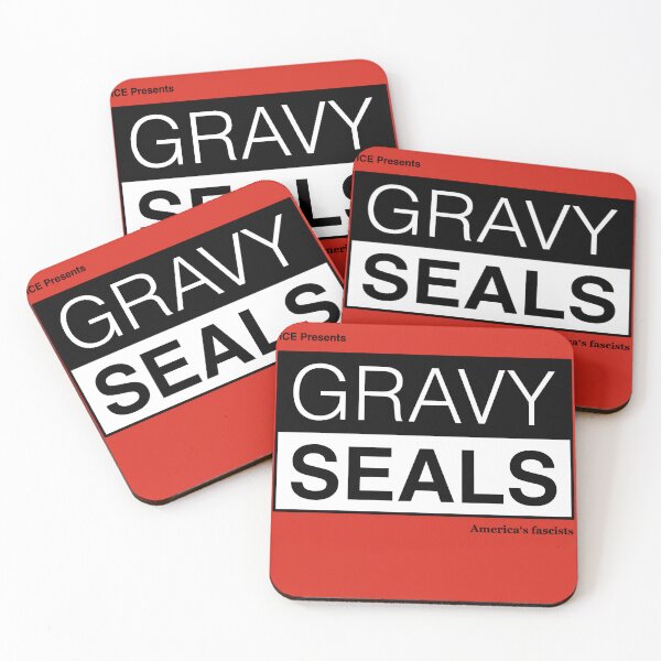 Item preview, ICE Presents Gravy Seals America's fascists designed and sold by ChristopheSpink.