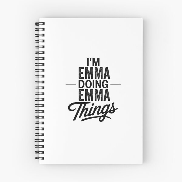 Item preview, Soy Emma haciendo cosas de Emma designed and sold by Oussinc.