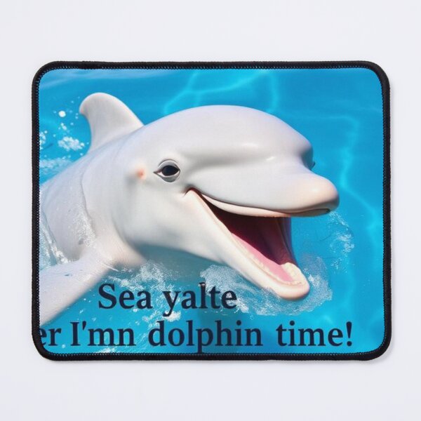 Item preview, Sea ya later, I’m on dolphin time designed and sold by SSMC DREAM DESIGN.