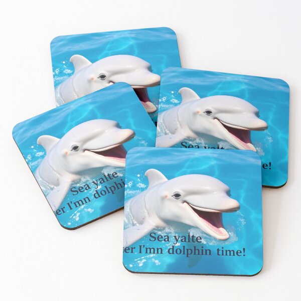 Item preview, Sea ya later, I’m on dolphin time designed and sold by SSMC DREAM DESIGN.