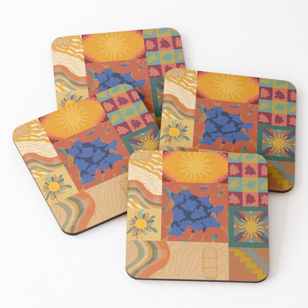 Item preview, Sunny Vibes Patchwork  designed and sold by Vanessa Priest.