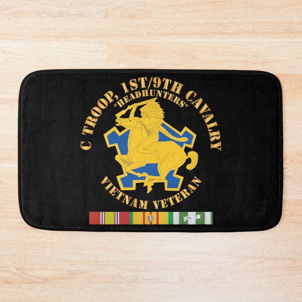 Item preview, Army - C Troop, 1st-9th Cavalry - Headhunters - Vietnam Vet w VN SVC - V1 X 300 designed and sold by Military Insignia Products.