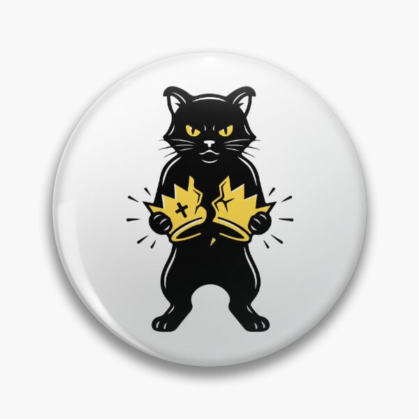 Item preview, The Black Cat and the Broken Crown - No Kings in America designed and sold by Felinefinesse.