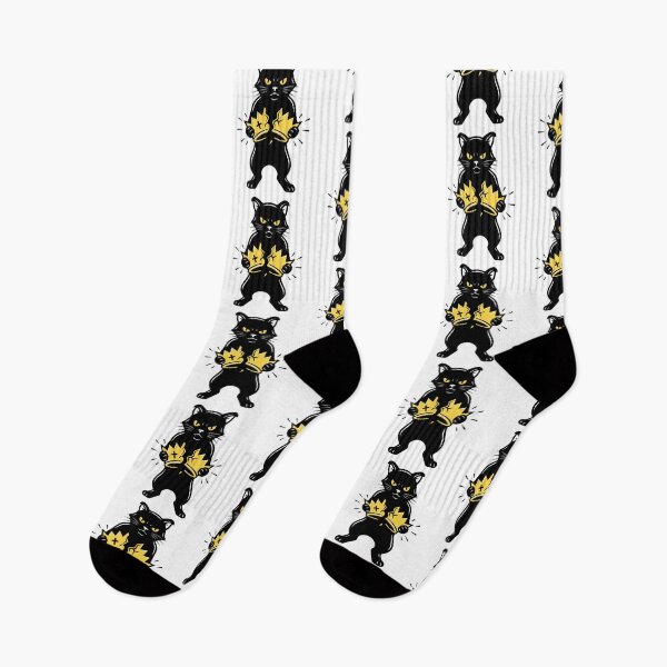 Item preview, The Black Cat and the Broken Crown - No Kings in America designed and sold by Felinefinesse.