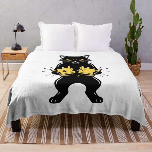 Item preview, The Black Cat and the Broken Crown - No Kings in America designed and sold by Felinefinesse.