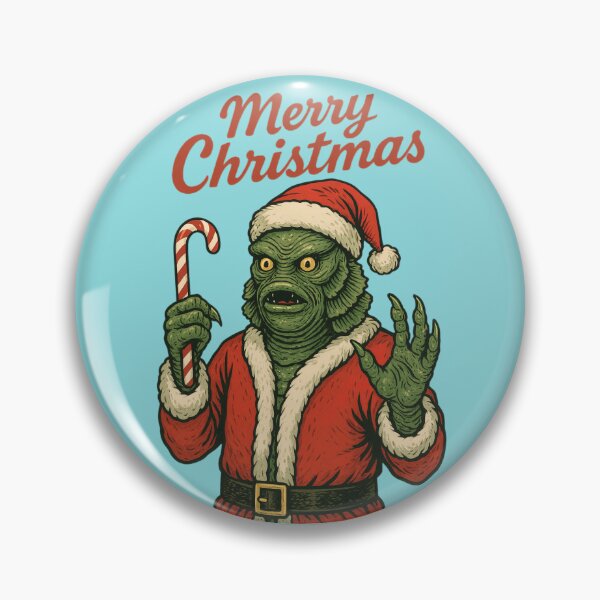 Item preview, Creature from the Black Lagoon Christmas designed and sold by Retr0Tshirts.