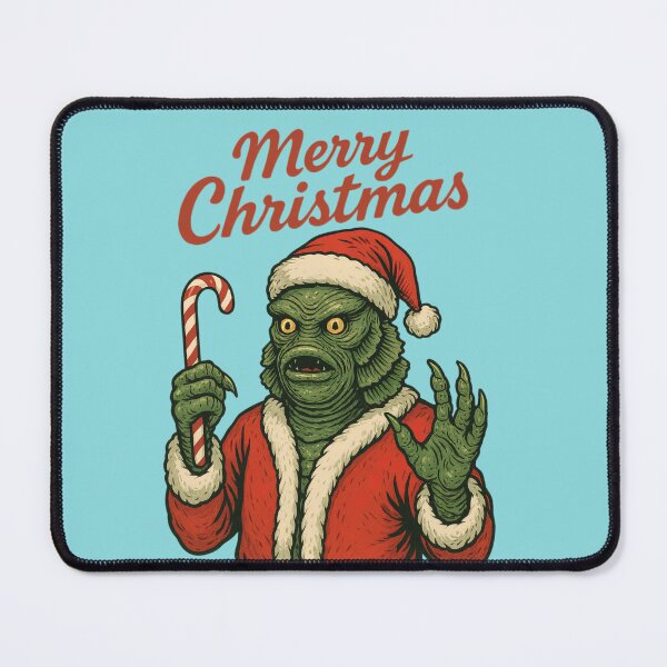 Item preview, Creature from the Black Lagoon Christmas designed and sold by Retr0Tshirts.
