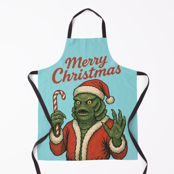 Item preview, Creature from the Black Lagoon Christmas designed and sold by Retr0Tshirts.