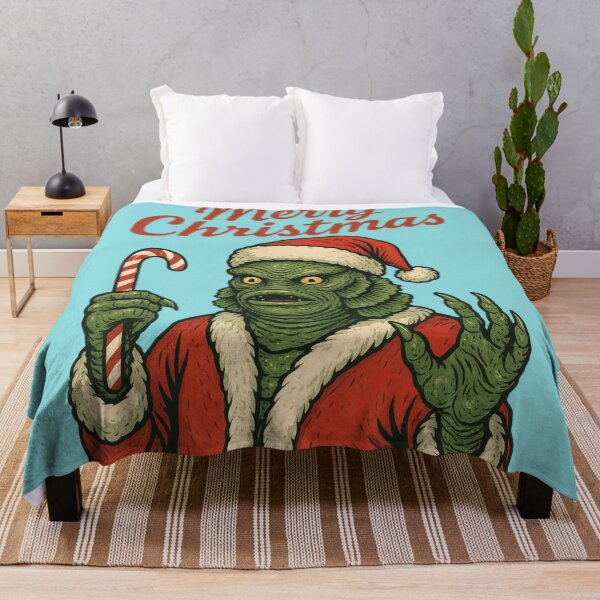 Item preview, Creature from the Black Lagoon Christmas designed and sold by Retr0Tshirts.
