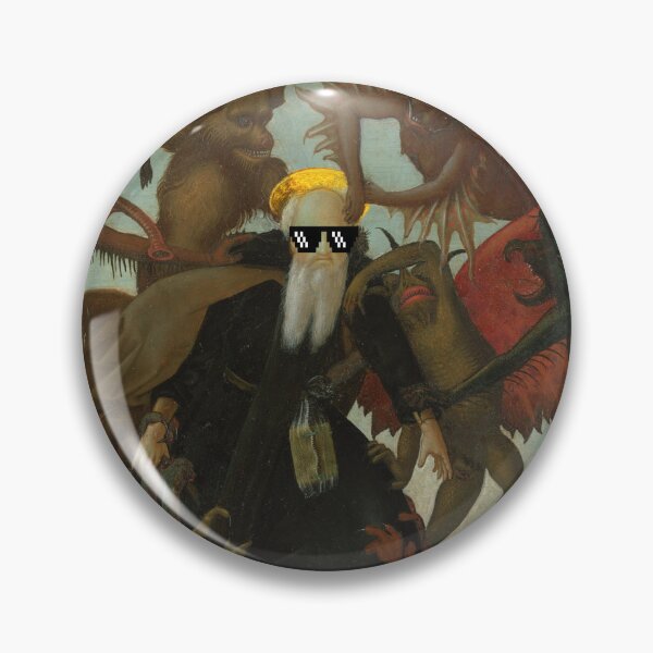 Item preview, Saint Anthony of the Desert - Thug Life - V2 designed and sold by Esoteric-T.