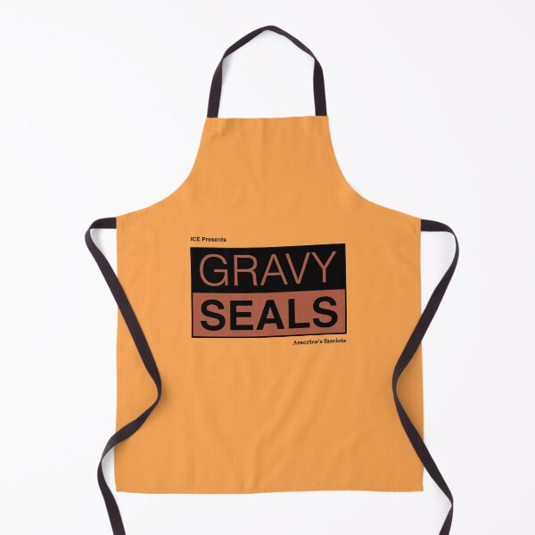 Item preview, ICE Presents Gravy Seals America's fascists (Gravy Brown) designed and sold by ChristopheSpink.