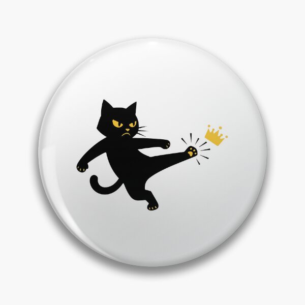 Item preview, The Black Cat and the Broken Crown - No Kings in America designed and sold by Felinefinesse.