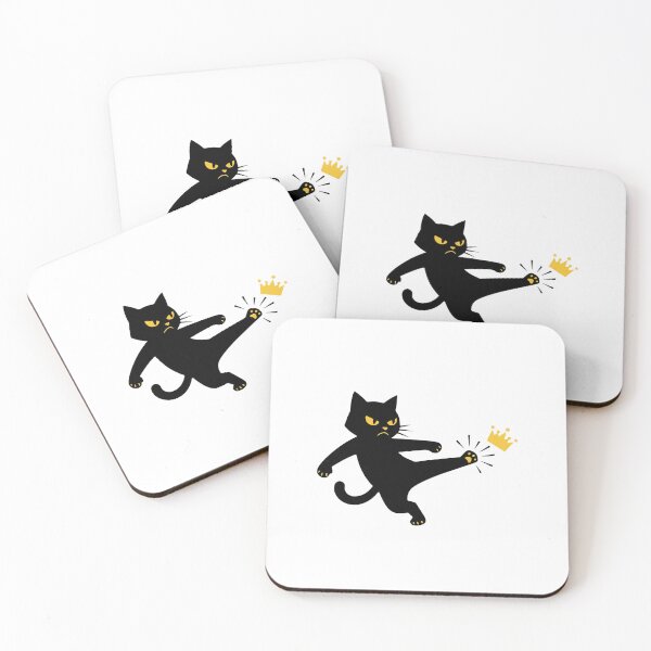 Item preview, The Black Cat and the Broken Crown - No Kings in America designed and sold by Felinefinesse.