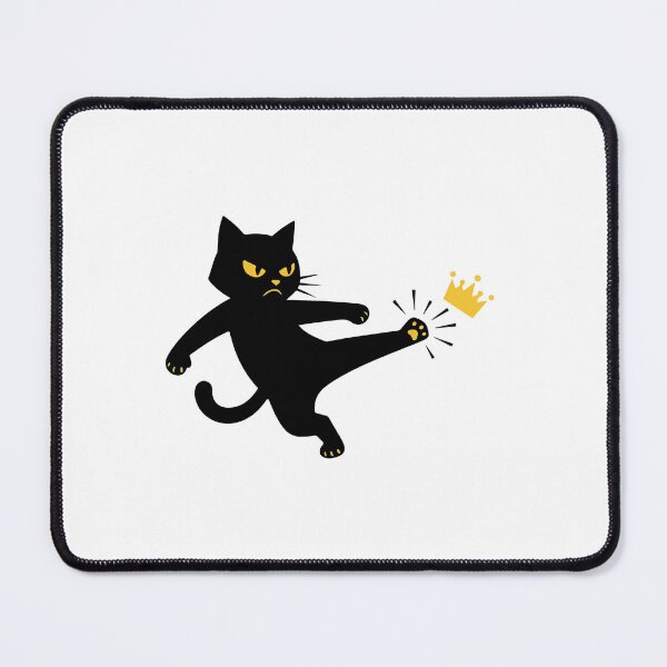 Item preview, The Black Cat and the Broken Crown - No Kings in America designed and sold by Felinefinesse.