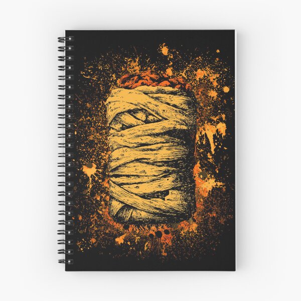 Item preview, Mummy Burrito Funny Food Splatter Art Halloween designed and sold by TheColorKey.