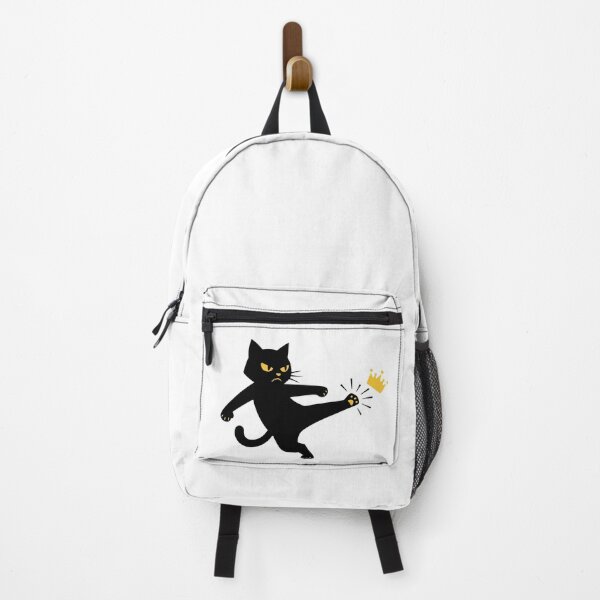 Item preview, The Black Cat and the Broken Crown - No Kings in America designed and sold by Felinefinesse.