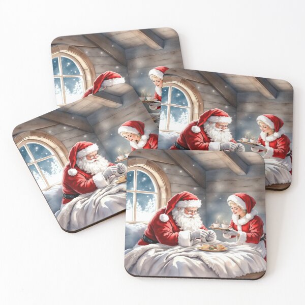Item preview, Breakfast with Father and Mother Christmas designed and sold by jefboutique6150.