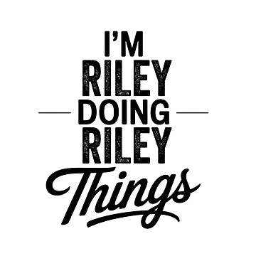 Artwork thumbnail, I'm Riley Doing Riley Things by Oussinc