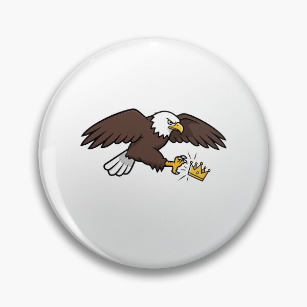 Item preview,  No Kings in America The Fierce Bald Eagle and the Broken Crown  designed and sold by Felinefinesse.
