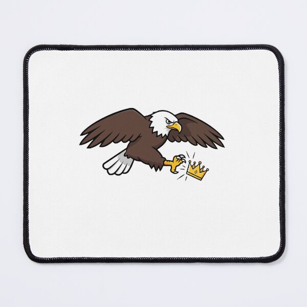 Item preview, No Kings in America The Fierce Bald Eagle and the Broken Crown designed and sold by Felinefinesse.