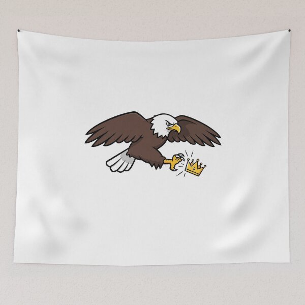 Item preview,  No Kings in America The Fierce Bald Eagle and the Broken Crown  designed and sold by Felinefinesse.