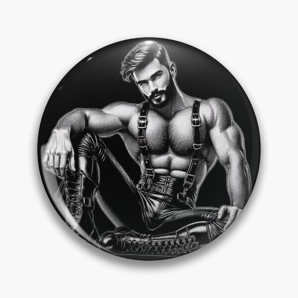 Item preview, Gay Gods - Oh Boy! Leather Bar Pride Berlin Graphic Design designed and sold by ItsAKinkThing.