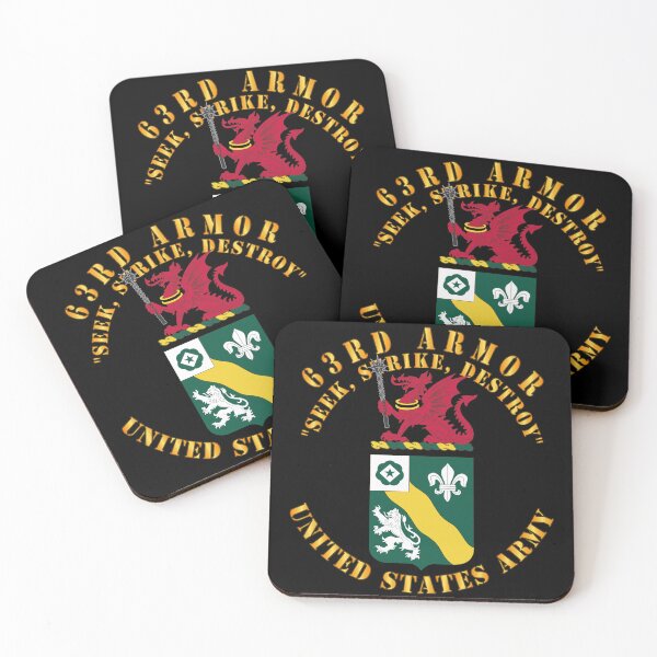 Item preview, Army - COA - 63rd Armor wo DS designed and sold by Military Insignia Products.