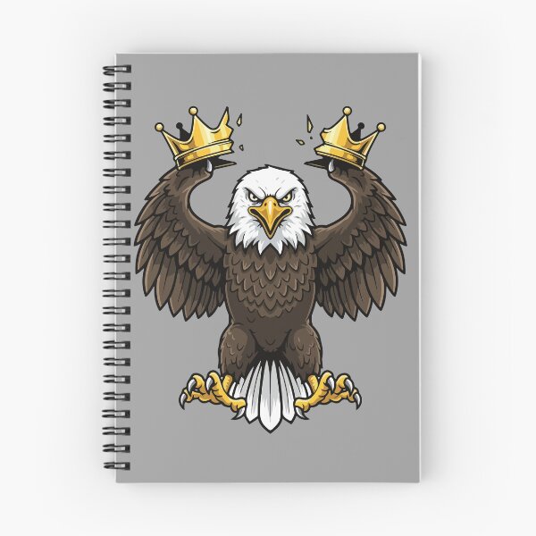 Item preview, No Kings in America The Fierce Bald Eagle and the Broken Crown  designed and sold by Felinefinesse.