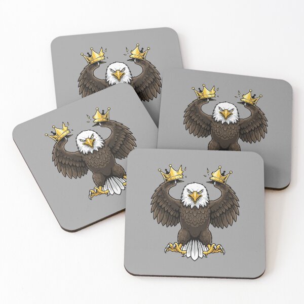 Item preview, No Kings in America The Fierce Bald Eagle and the Broken Crown  designed and sold by Felinefinesse.