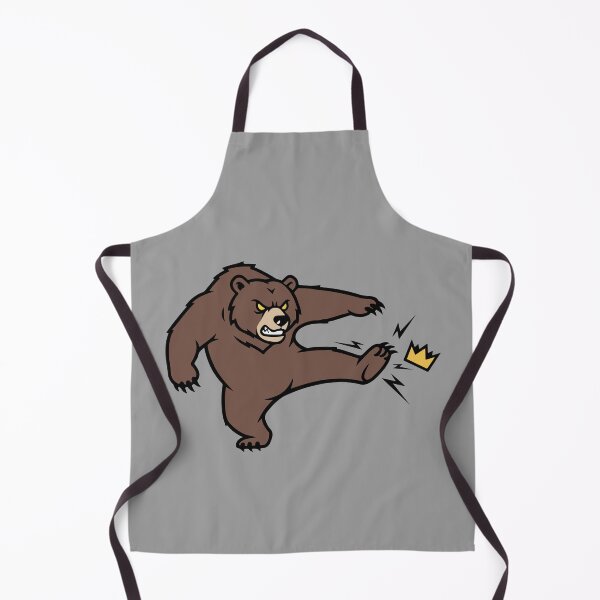 Item preview, The Fierce Grizzly Bear and the Broken Crown No Kings in America designed and sold by Felinefinesse.