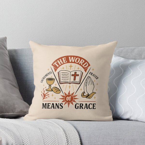 Item preview, Reformed Theology Means of Grace Vintage Christian Design - Black Lettering designed and sold by Glory After Tears.