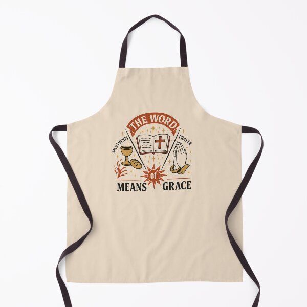 Item preview, Reformed Theology Means of Grace Vintage Christian Design - Black Lettering designed and sold by Glory After Tears.