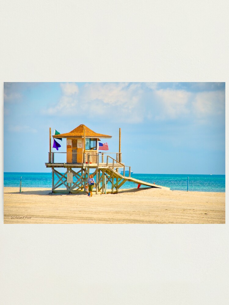 Alternate view of Mother and Daughter at the Beach Photographic Print