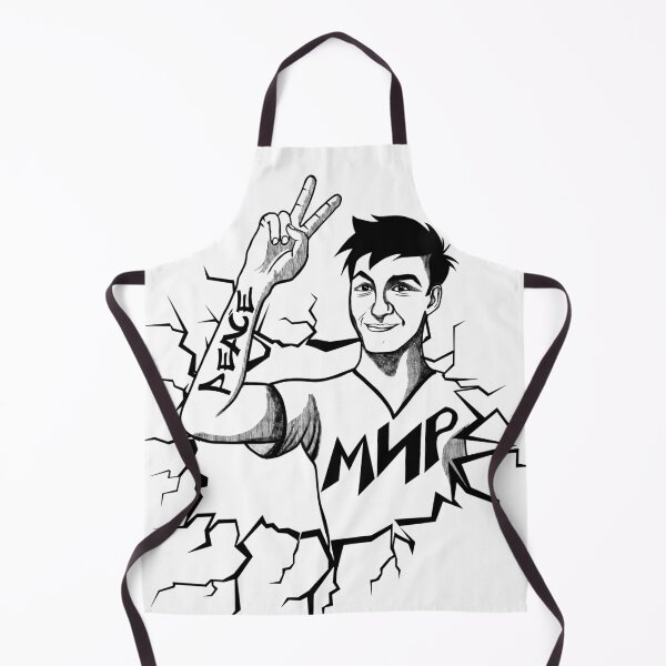 Item preview, Spread Peace! A bold wall-breaking design with "Peace" and the Cyrillic "MIR" designed and sold by YunusKelebek911.