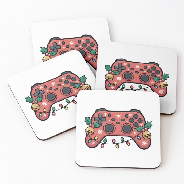 Item preview, Red Christmas GamingPad designed and sold by NicolasGlowArt.