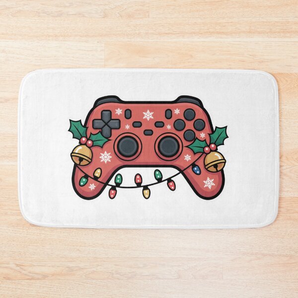 Item preview, Red Christmas GamingPad designed and sold by NicolasGlowArt.