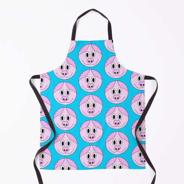 Item preview, Cute Happy PIG Cartoon illustration Pink designed and sold by PositiveWithPaz.