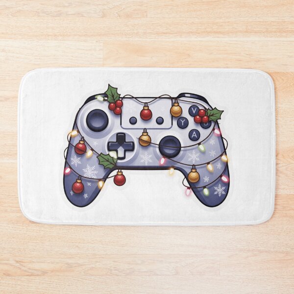 Item preview, White Christmas Gamingpad | T-Shirt designed and sold by NicolasGlowArt.