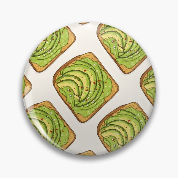 Item preview, Avocado Toast Gold | Brunch Lover Pattern designed and sold by DailyVibesMerch.